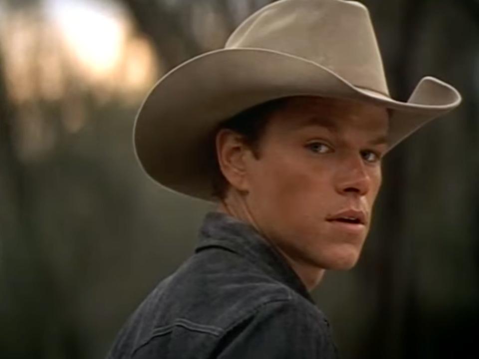 Matt Damon in "All the Pretty Horses" (2000).