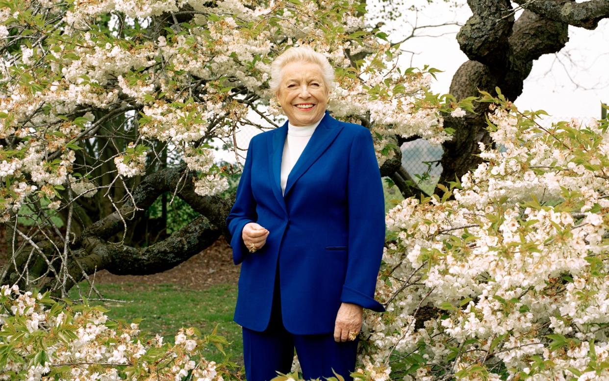 Dame Stephanie Shirley, photographed at Prior’s Court, the residential school for children and young adults with autism that she founded, earlier this year - Tereza Cervenova 