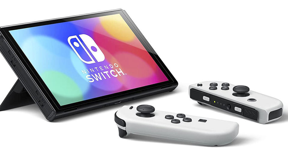 Nintendo Switch OLED. Foto: Amazon