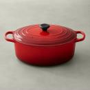 <p><strong>Le Creuset</strong></p><p>williams-sonoma.com</p><p><strong>$380.00</strong></p><p>These beautiful, colorful enameled cast iron dutch ovens have become a cult favorite for their kitchen workhorse status; combining their ability to create gorgeous braises, sear meats, and even bake breads, with the stylish French countryside feel they bring to your culinary workspace. </p>