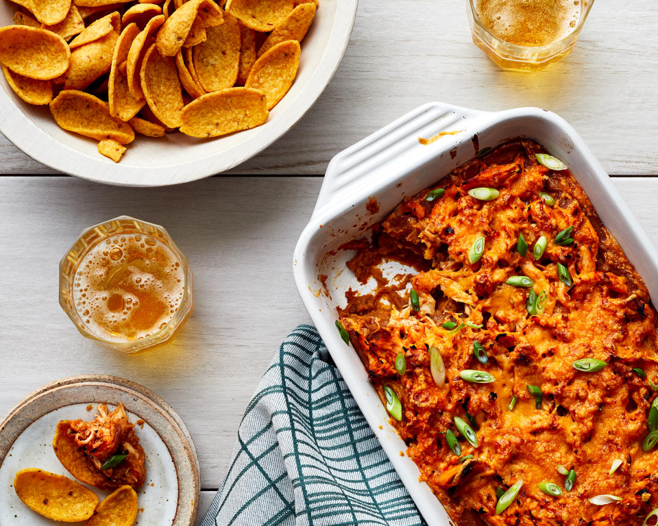 BBQ Chicken Bean Dip