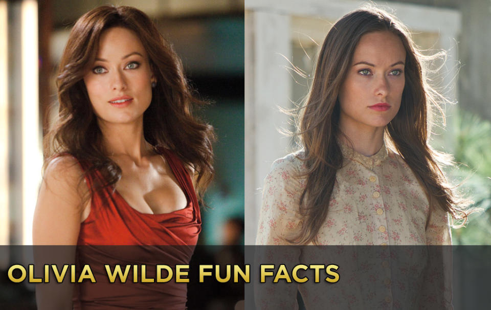 Olivia Wilde Fun Facts gallery Title Card