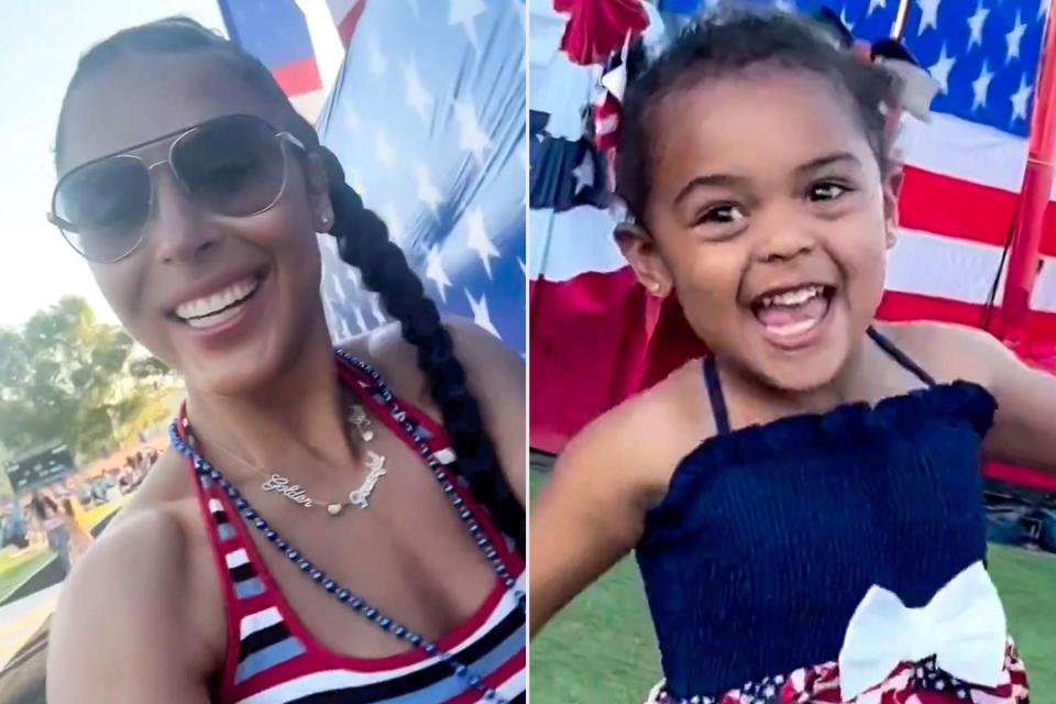 <p>Brittany Bell/ Instagram</p> Brittany Bell and daughter Powerful Queen