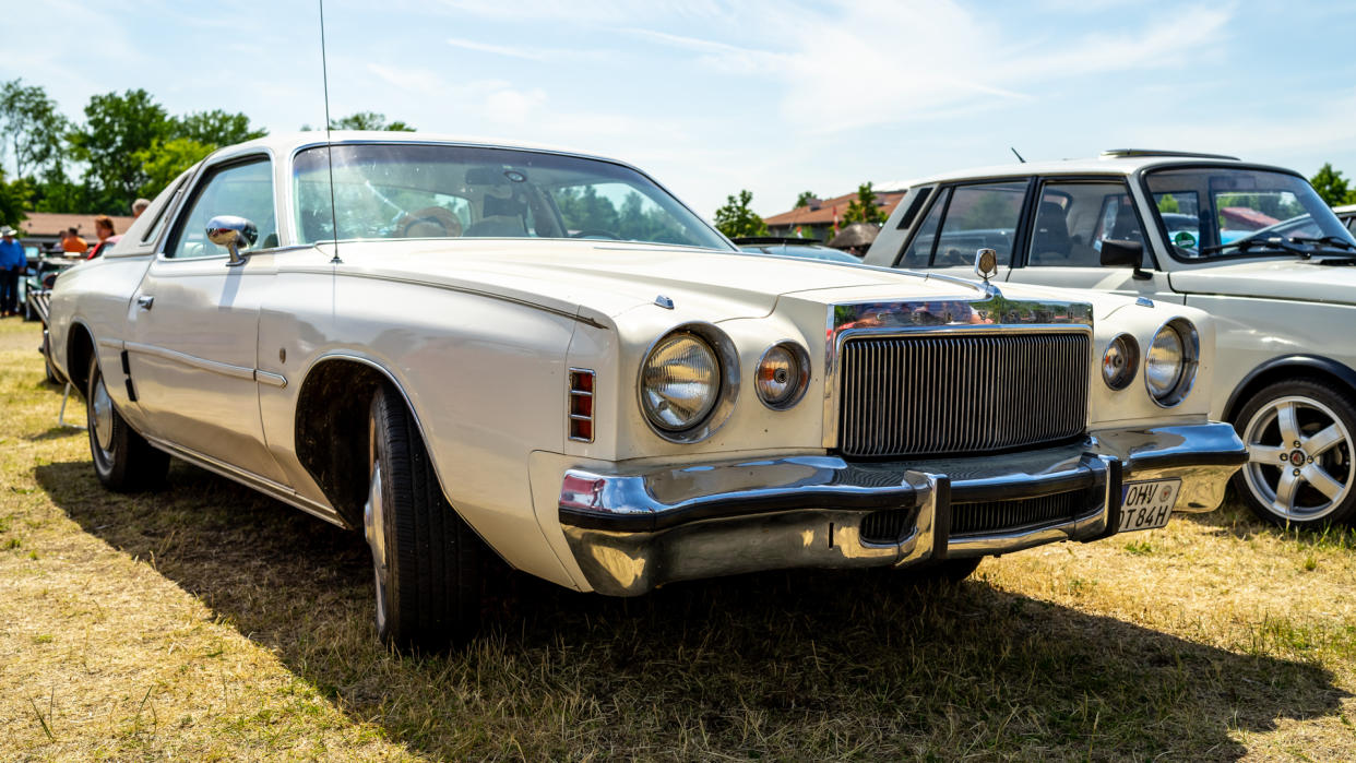 PAAREN IM GLIEN, GERMANY - MAY 19, 2018: Personal luxury car Chrysler Cordoba, 1976.