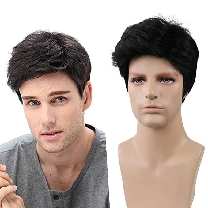 Halloween costume David rose wig