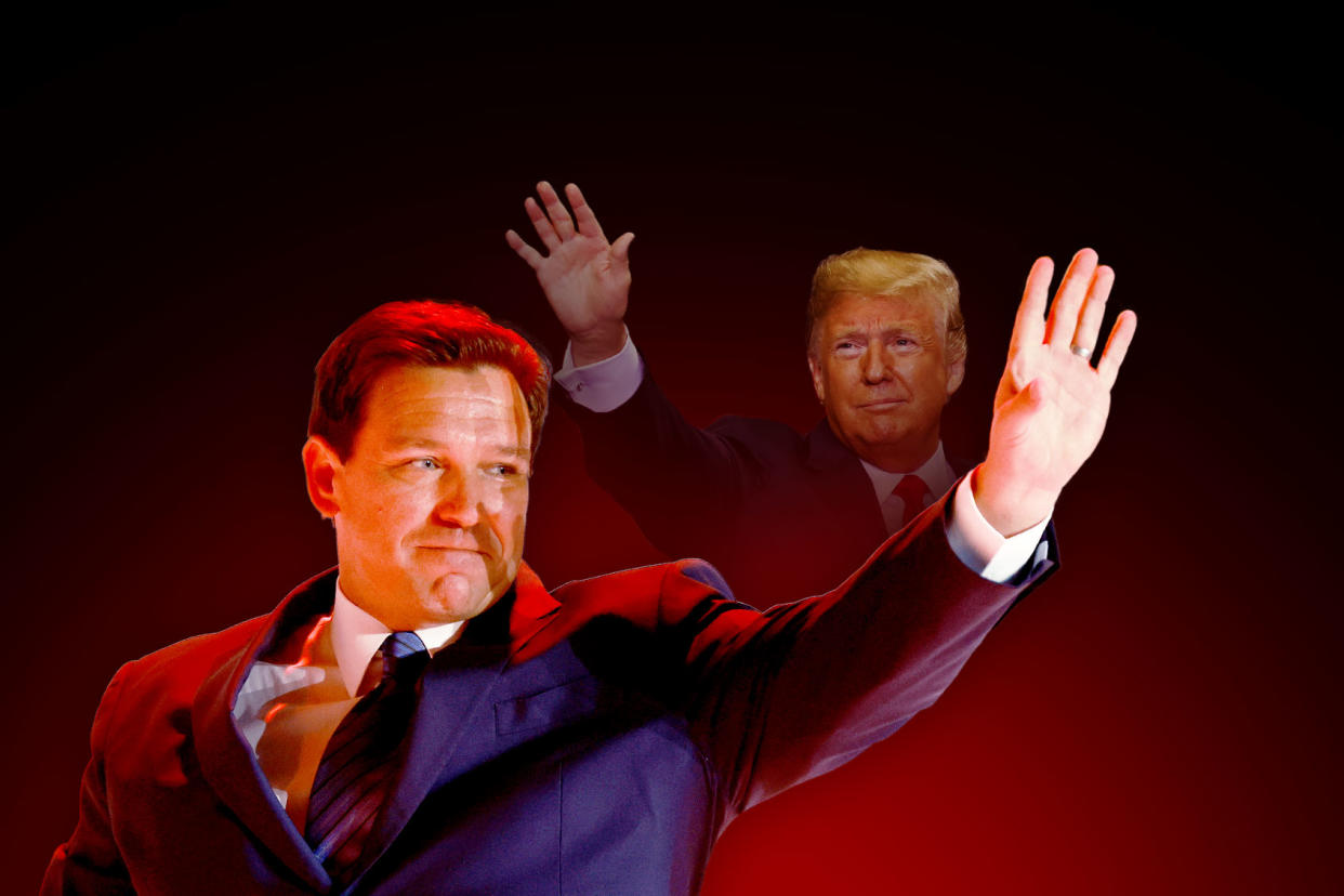 Ron DeSantis; Donald TrumpPhoto illustration by Salon/Getty Images