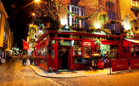 Temple Bar in Dublin: an actual Irish pub - Credit: iStock