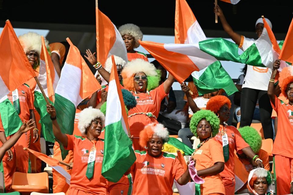 Hosts Ivory Coast are into the final (AFP via Getty Images)