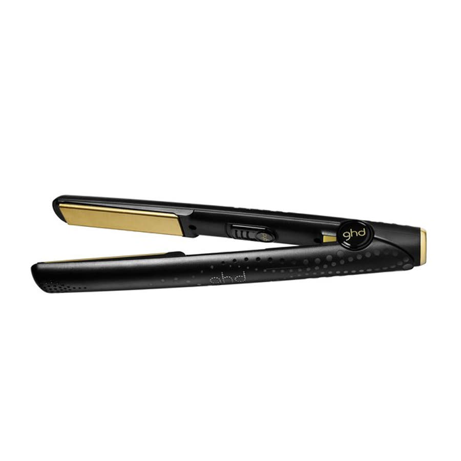 <p>This is, by far, one of the absolute best steals from the entire sale. This chicly designed flatiron has gorgeous gold accents and allows you to straighten, curl, or wave without experiencing harsh damage due to its high-gloss ceramic plates that seamlessly glide through the hair. ($133, <a rel="nofollow noopener" href="http://shop.nordstrom.com/s/ghd-1-inch-gold-styler/3226256?origin=category-personalizedsort" target="_blank" data-ylk="slk:nordstrom.com;elm:context_link;itc:0;sec:content-canvas" class="link ">nordstrom.com</a>) </p>