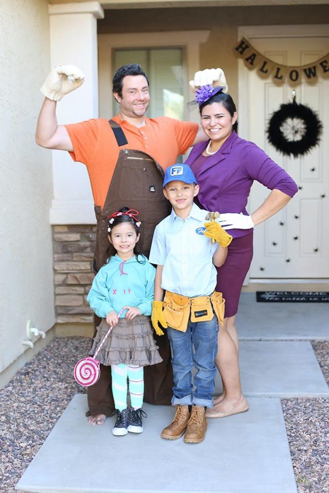 family costumes for 4