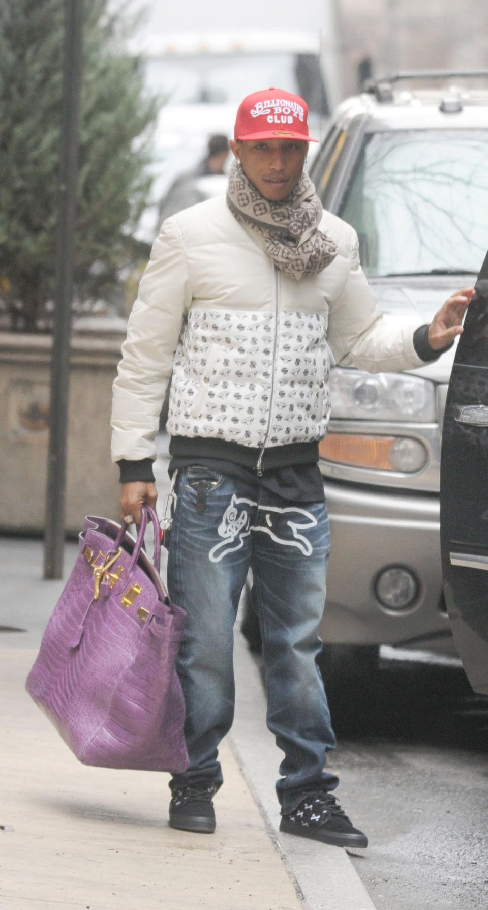 Pharrell Williams on February 23, 2007 in New York City.