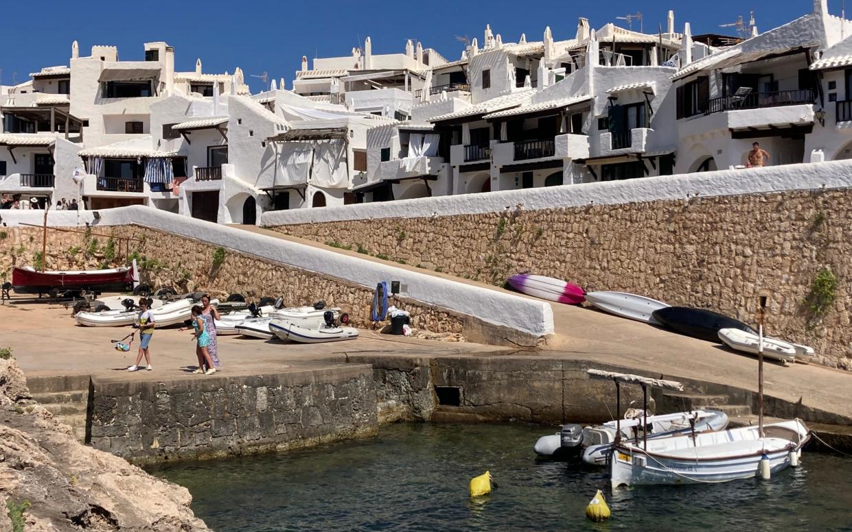 Setting that earns village the nickname Spanish Mykonos