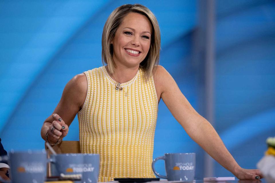 <p>Nathan Congleton/NBC via Getty Images</p> Dylan Dreyer on 