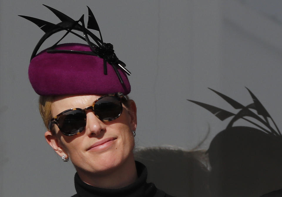 Britain Horse Racing - Cheltenham Festival - Cheltenham Racecourse - 15/3/17 Zara Phillips during ladies day Reuters / Stefan Wermuth Livepic EDITORIAL USE ONLY.