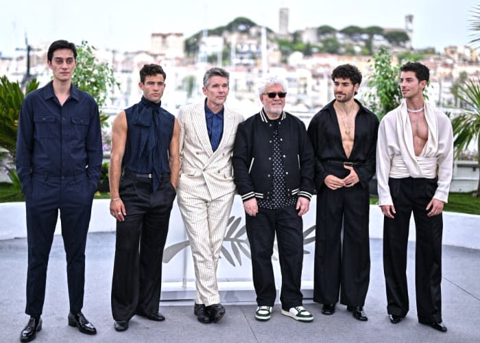 Actores de Extraña forma de vida en Cannes