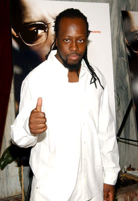 Wyclef Jean at the New York premiere of Paramount Pictures' The Manchurian Candidate