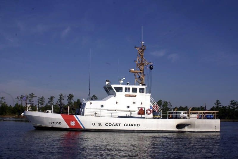 The Coast Guard said it was searching for four men off the coast of the Carolina after they went missing on Sunday. File Photo by Telfair H. Brown, Sr./DVIDS