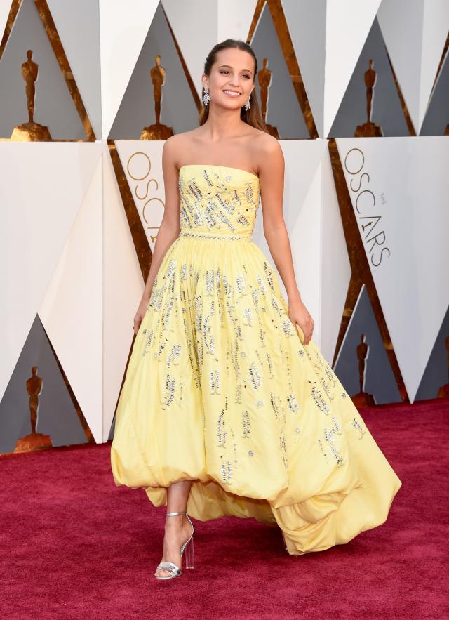 Alicia Vikander in Louis Vuitton: Best Red Carpet Looks