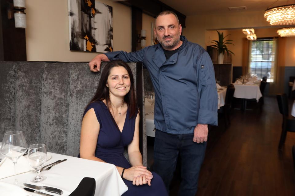 Owner Floria Uli and chef Gino Uli, the wife and husband team behind Hudson Prime Steakhouse in Irvington and Divino Cucina Italiana in Hastings-on-Hudson. The two have been married 24 years; 18 of which have been in the restaurant business.