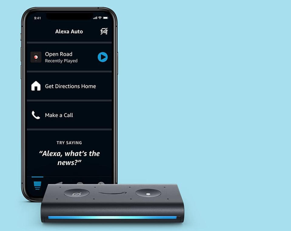 Every ride's a joy ride with Alexa in your car! (Photo: Amazon)