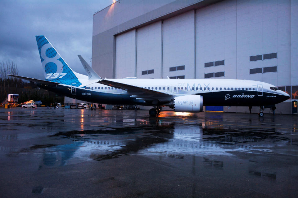 Un Boeing 737 MAX 8 en la fábrica de Boeing situada en la localidad de Renton, estado de Washington. REUTERS/Matt Mills McKnight/File Photo.