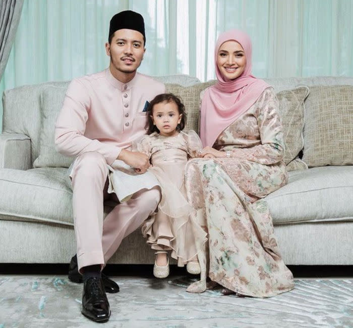 Fazura and Fattah welcomed their first child in October 2020