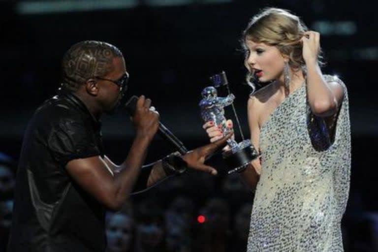 El plan que tendría Kanye West contra Taylor Swift en el Super Bowl (Imagen de archivo)