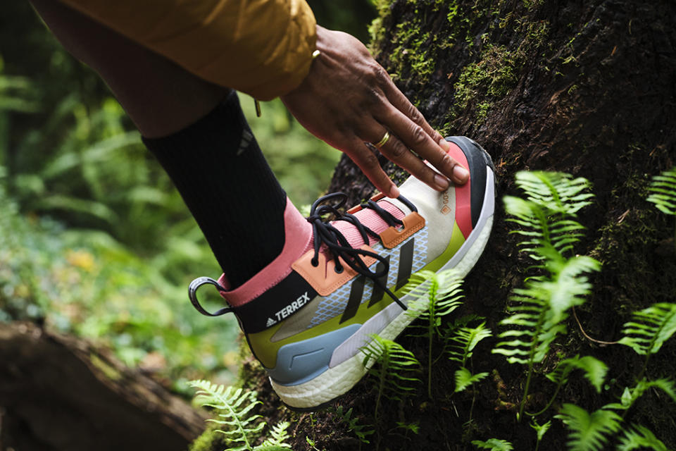 Adidas Terrex “Nothing Left Behind” Free Hiker Gore-Tex. - Credit: Courtesy of Adidas