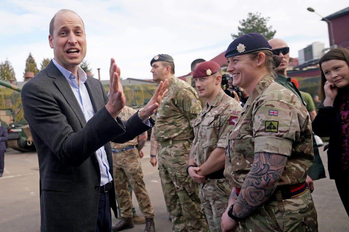 The Prince of Wales is on a visit to Poland ( Yui Mok / PA Wire)