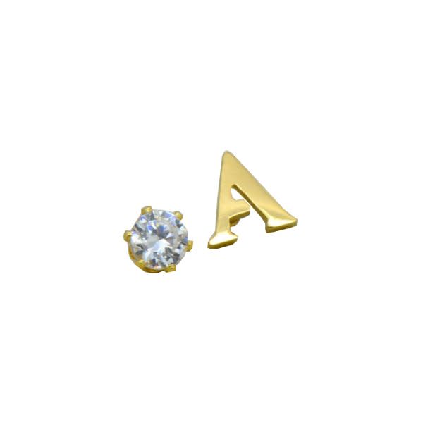 Alphabet Earring Studs