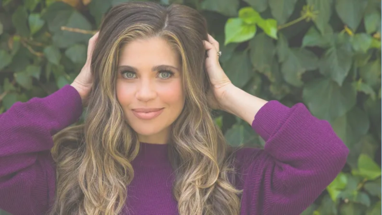 Danielle Fishel's hair and skin care products are coming to QVC this weekend.