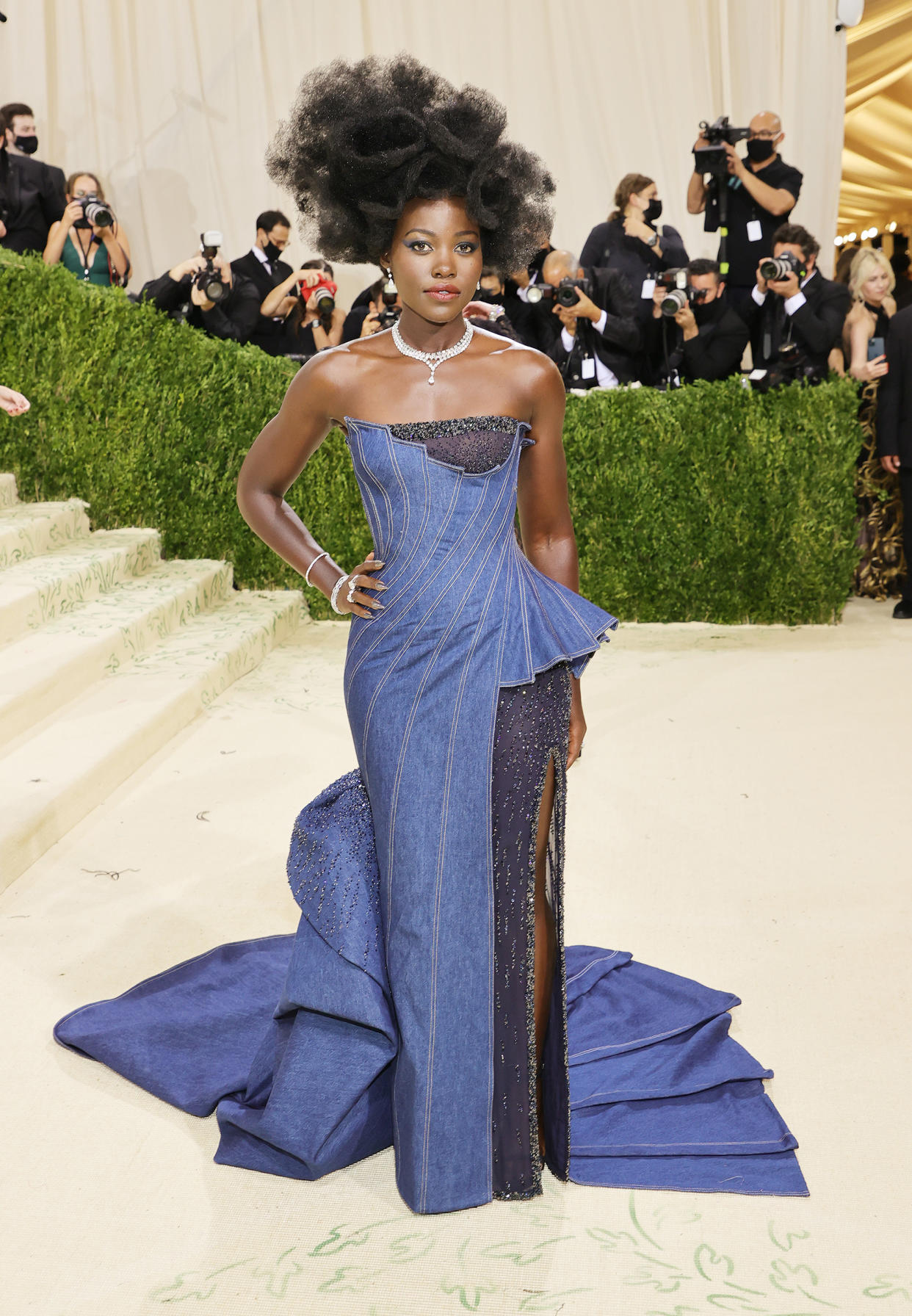 Lupita Nyong'o 2021 Met Gala  (Mike Coppola / Getty Images)