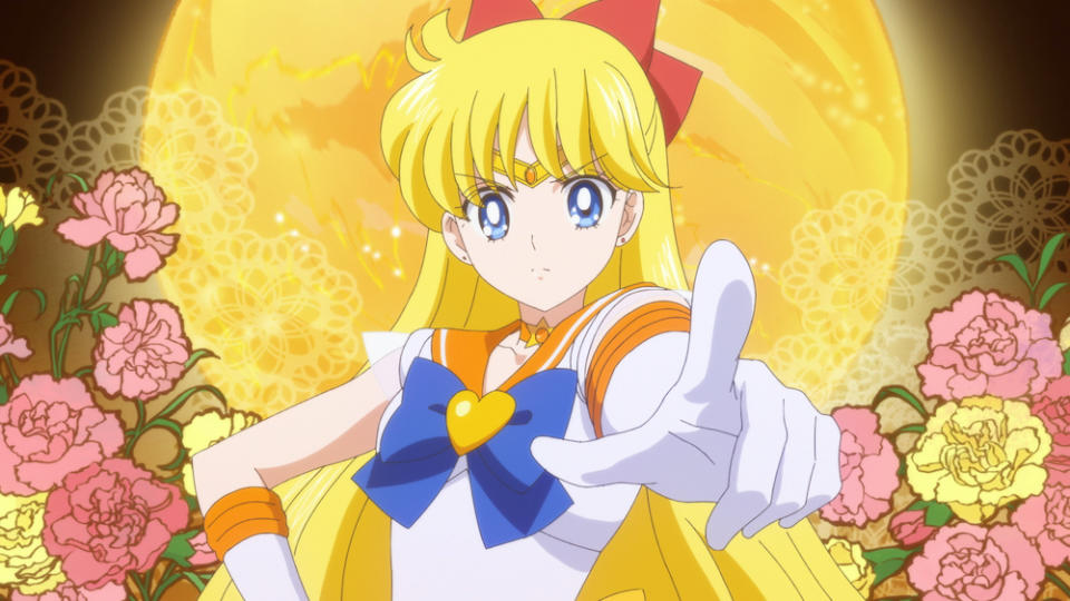 Sailor Venus (Shizuka Itō) in Pretty Guardian Sailor Moon Eternal: The Movie. (Netflix)