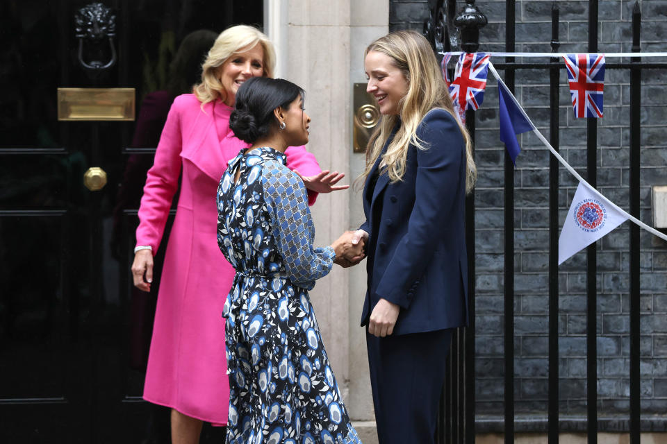 U.S. First Lady Jill Biden Visits Downing Street (Hollie Adams / Getty Images)