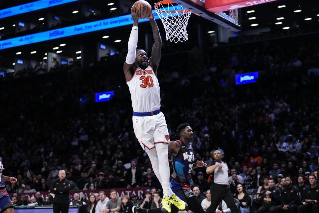 New York Knicks 121x102 Brooklyn Nets 