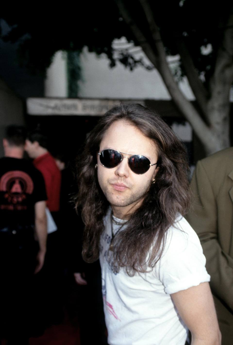 Metallica drummer Lars Ulrich. Circa 1990