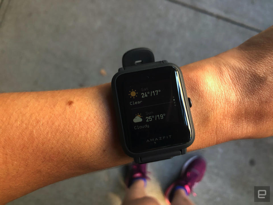 Axget reviews the Amazfit Bip S GPS running watch.