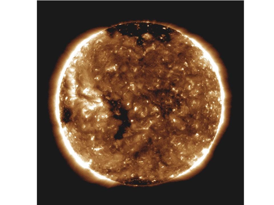 sun coronal hole