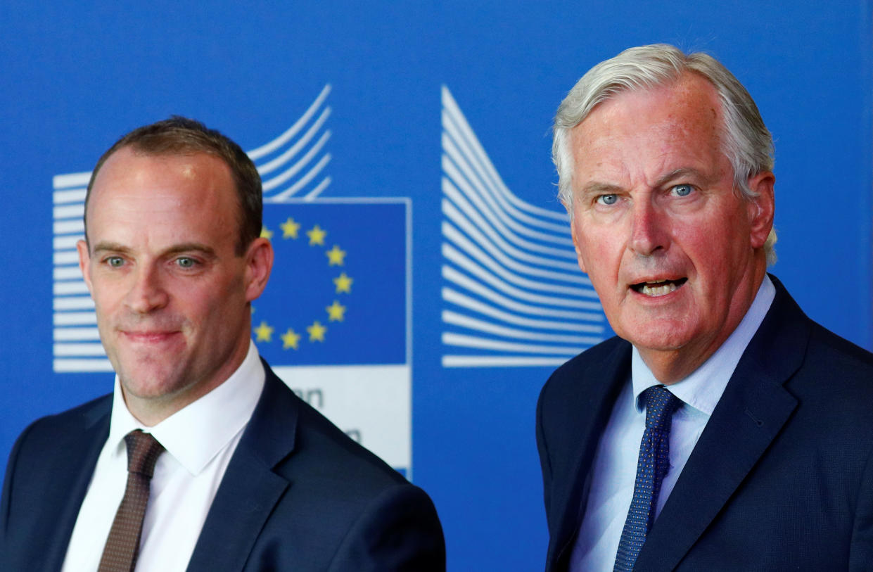 Michel Barnier blasted attempts to blame the EU for faltering Brexit talks (Reuters)