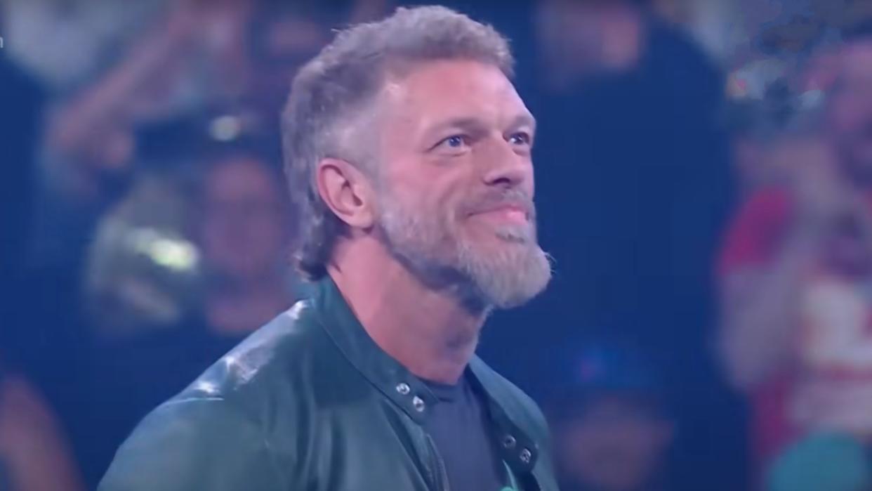  Screengrab of Edge appearing on SmackDown 