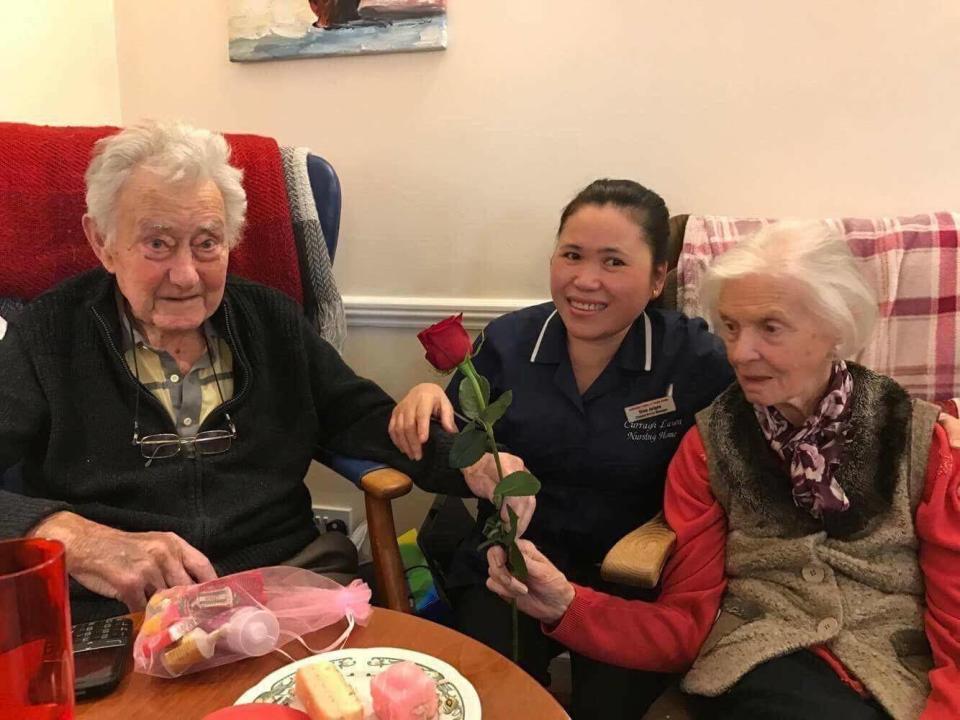 Máire and Gerry Ryan died hours apart at Curragh Lawn Nursing Home while lying next to each other (Curragh Lawn Nursing Home)