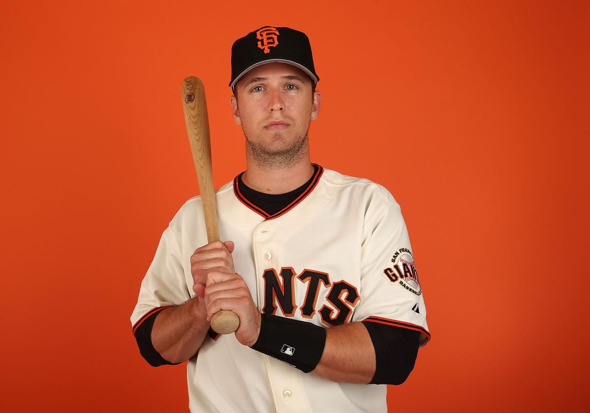 San Francisco Giants MLB Buster Posey On-Field Adjustable Orange Sport