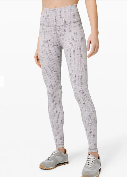 Lululemon Wunder Under Heather Gray Leggings Size 4 - $50 (48% Off Retail)  - From Lucia