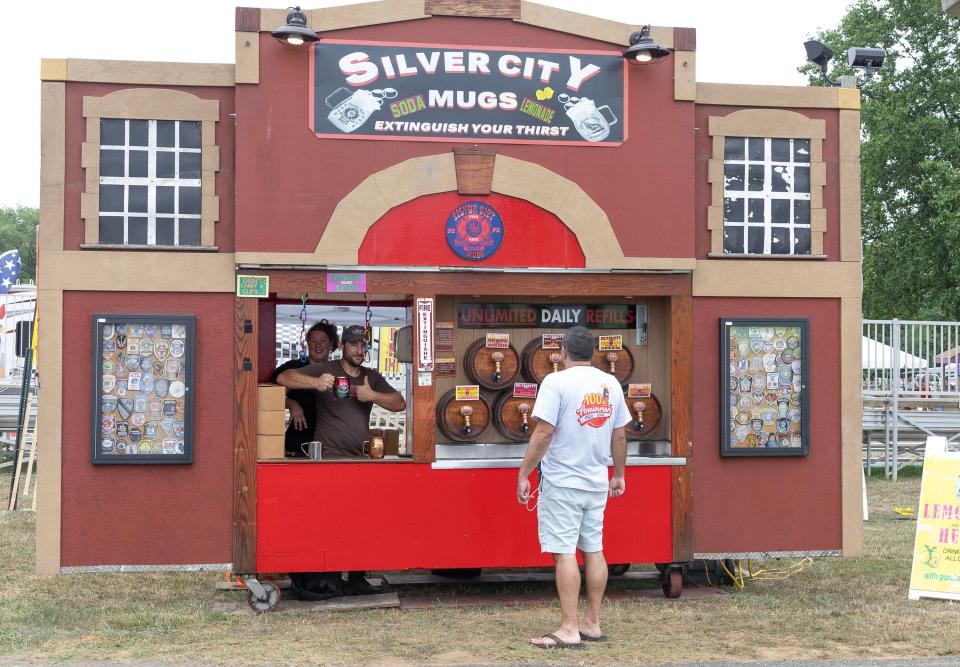 The Silver City Mugs truck at the 2024 Monmouth County Fair in Freehold Township.