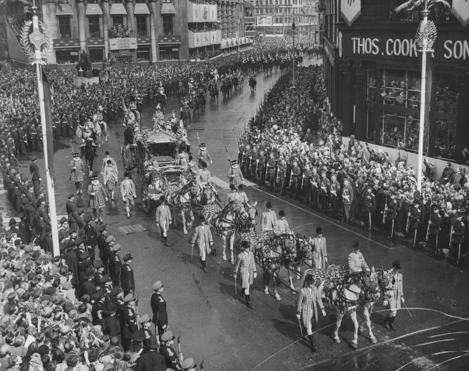 queen elizabeth ii's coronation in 1953