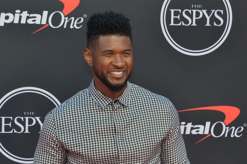 Usher attends the ESPY Awards in 2019. File Photo by Jim Ruymen/UPI