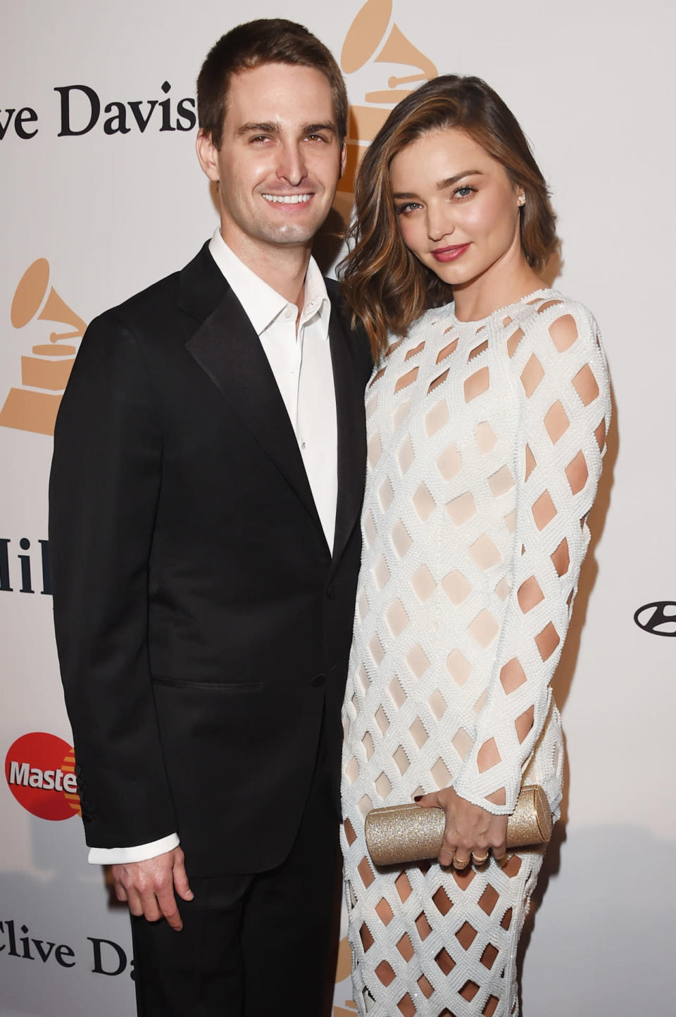 Evan Spiegel and Miranda Kerr