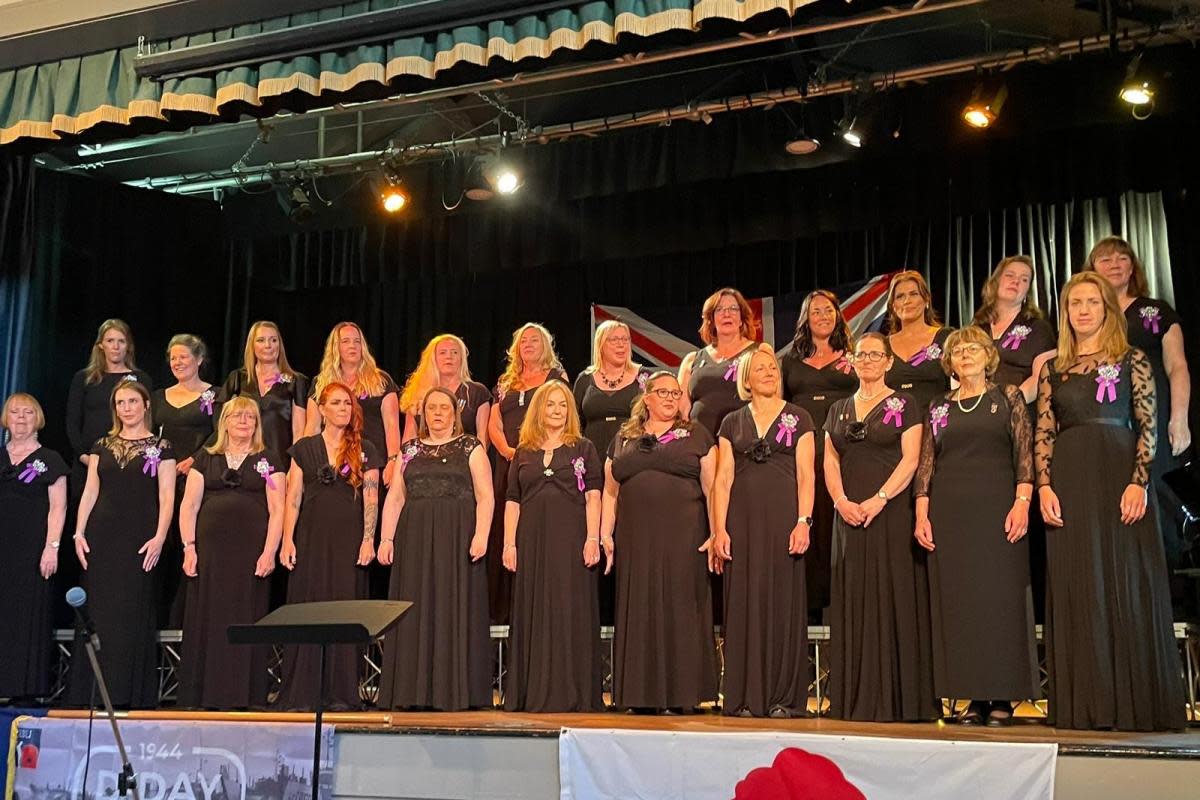 Lyme Regis Royal British Legion concert in the town hall <i>(Image: The GMC)</i>