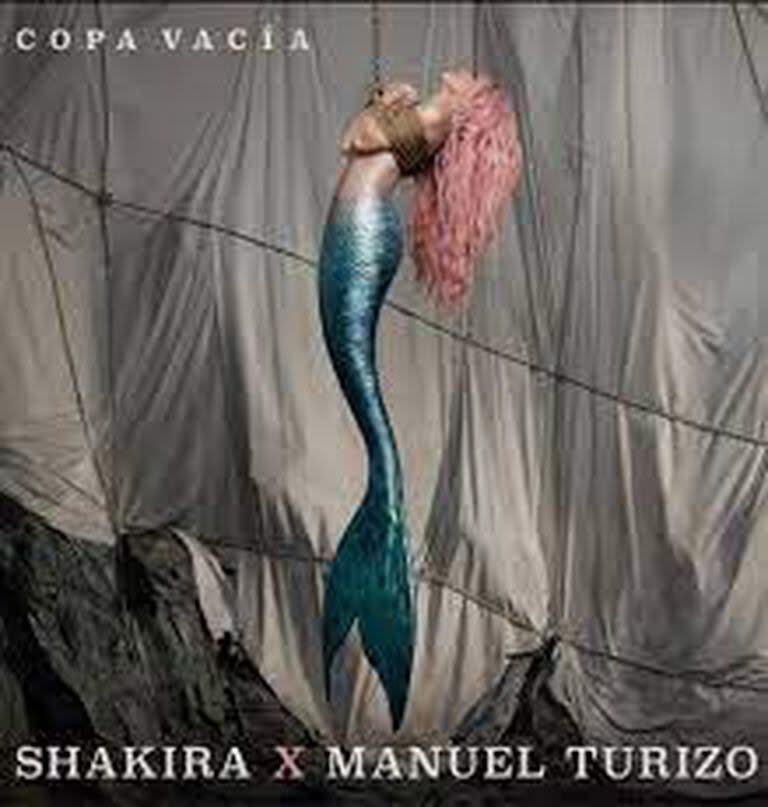 Se filtró la portada de la nueva canción de Shakira