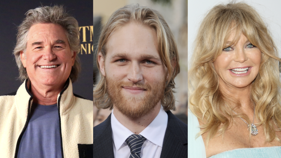 Kurt Russell, Wyatt Russell, Goldie Hawn